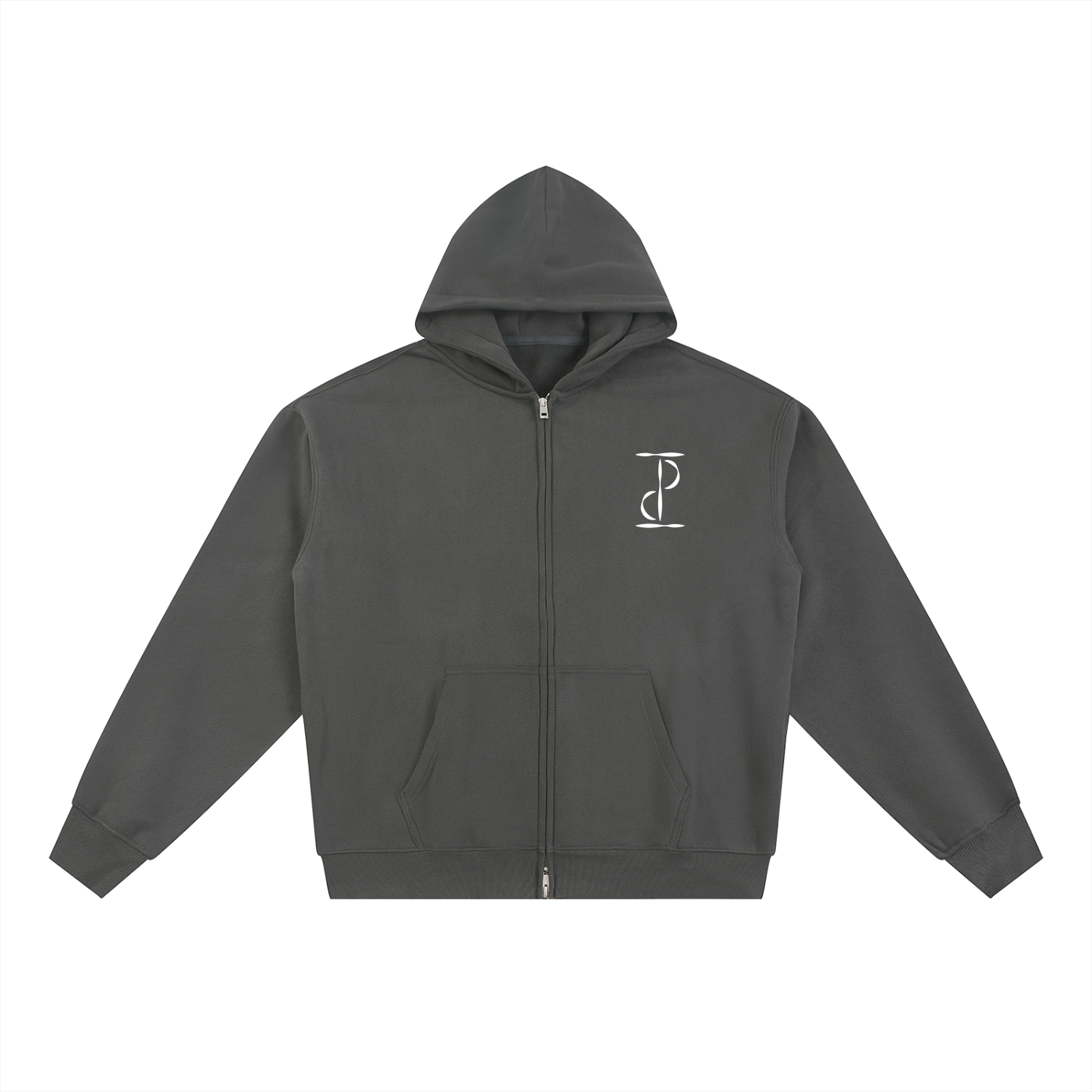 TIME IS PRICELESS - Fleece Zip-Up Hoodie