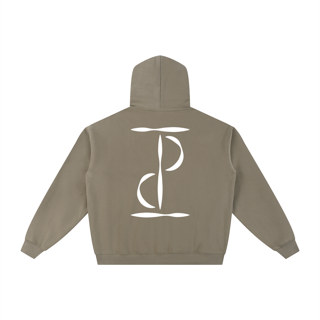 TIME IS PRICELESS - Fleece Zip-Up Hoodie