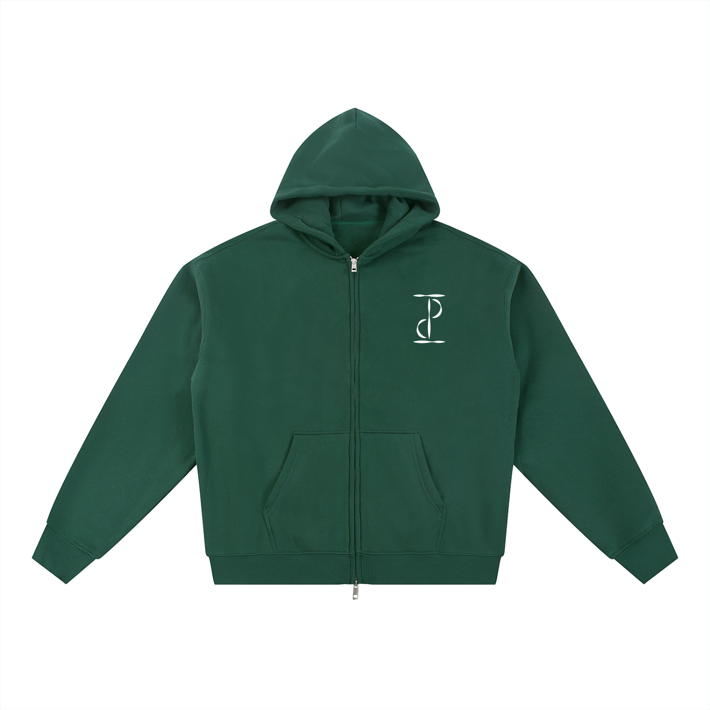 TIME IS PRICELESS - Fleece Zip-Up Hoodie